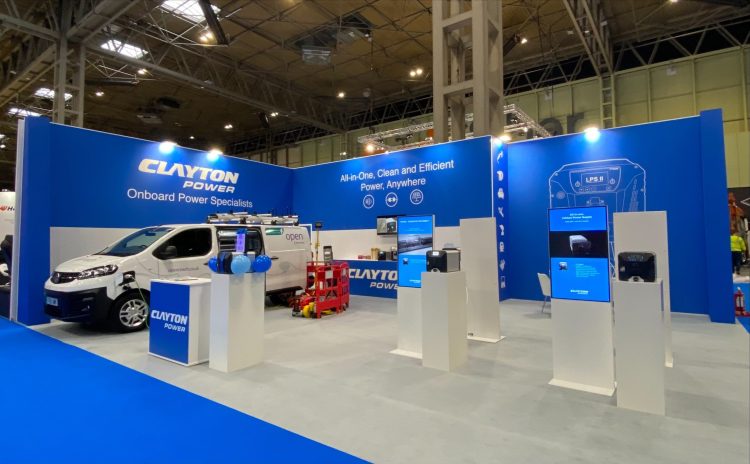 Clayton power exhibition stand hire