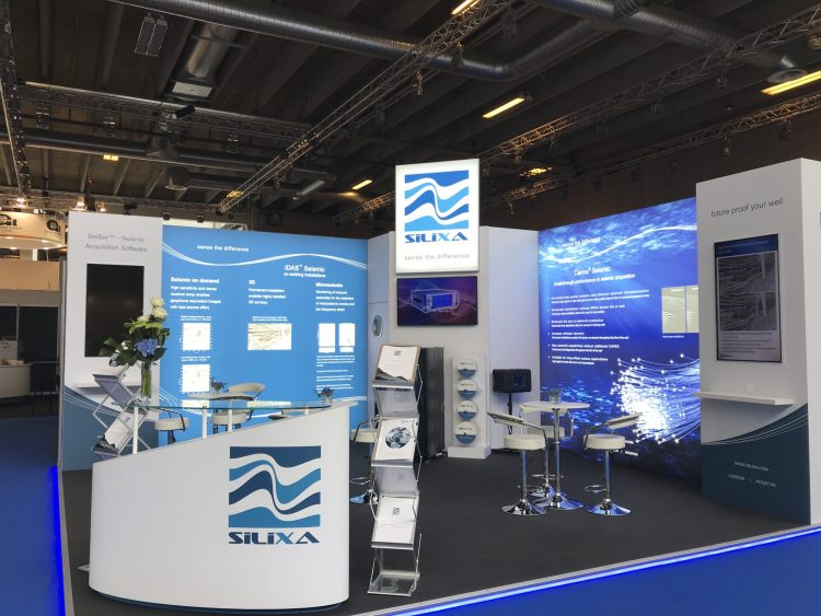 Silixa custom exhibition stand