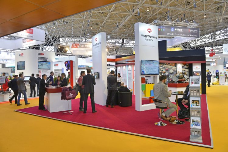 Image sensing system custom exhibition stand