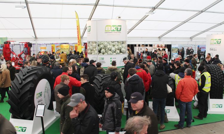 BKT Tyres custom exhibition stand
