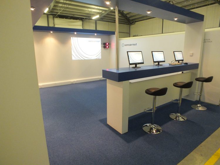 Sensornet showroom display