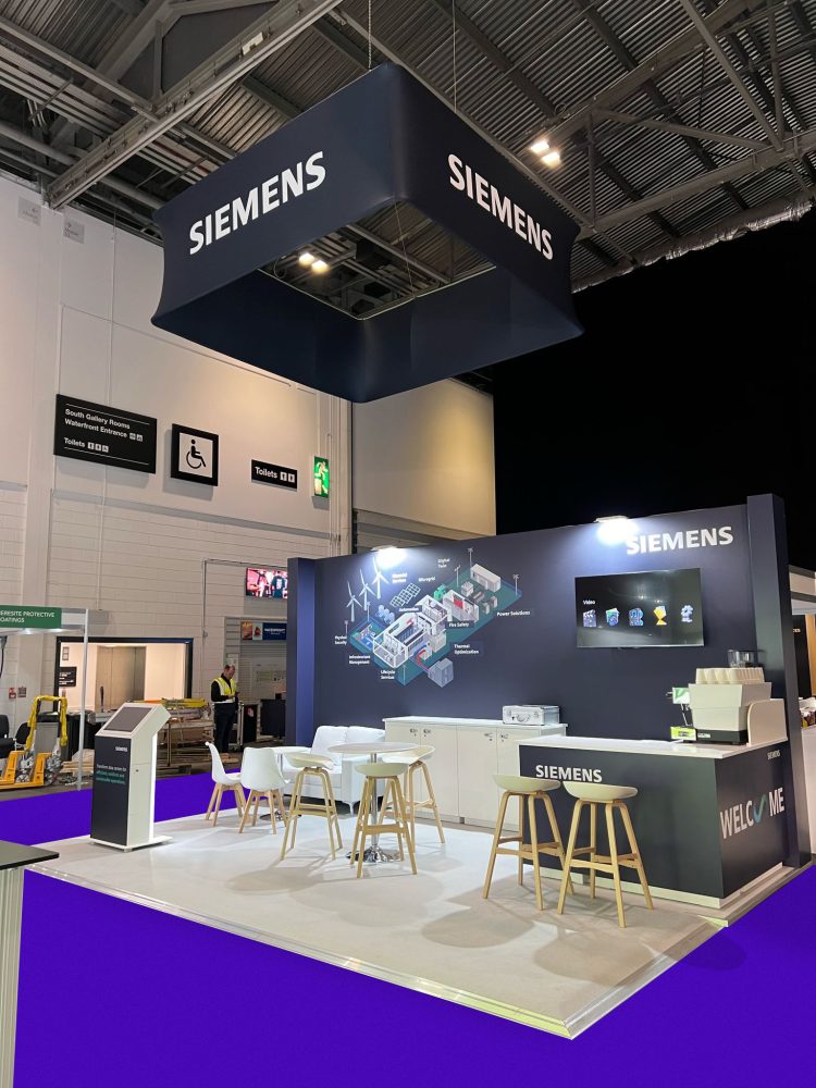 Custom Exhibition Stand Build Siemens
