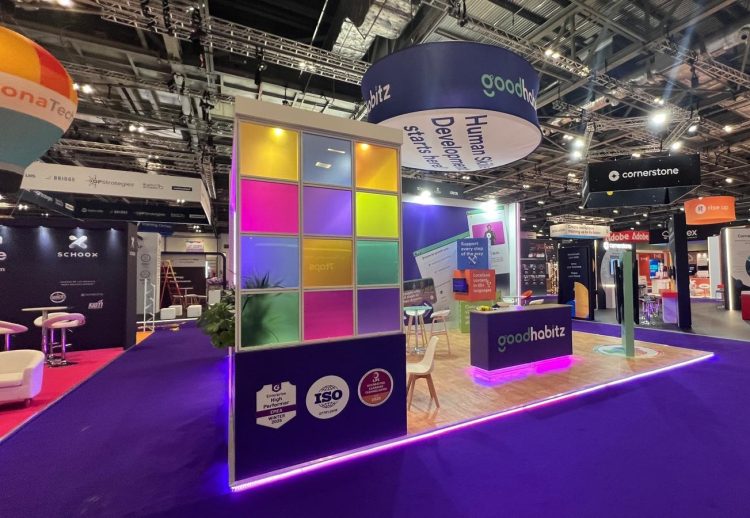 Goodhabitz custom display stand sustainability