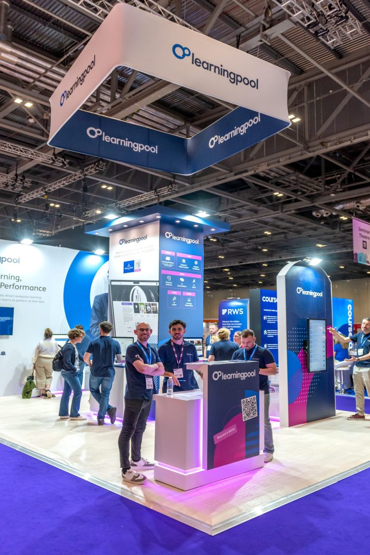 Learning Pool Bespoke Exhibition Stands