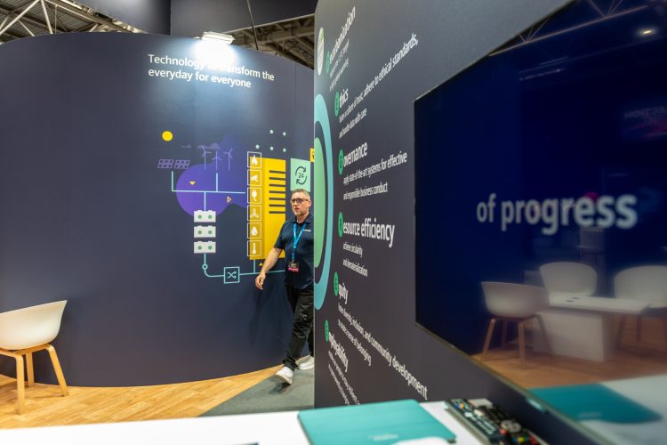 Siemens Sustainable Custom Exhibition Stands
