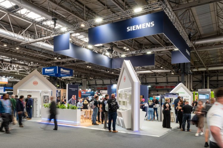 Siemens Sustainable Exhibition Stand Builder
