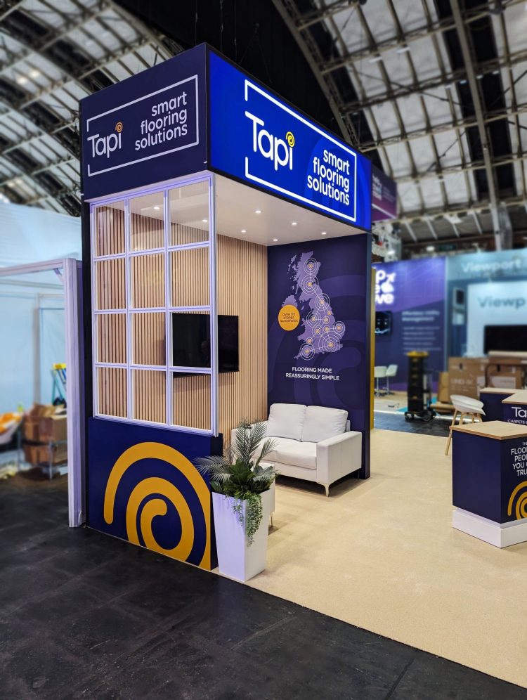 Tapi Carpets Custom Exhibition Stand Builder