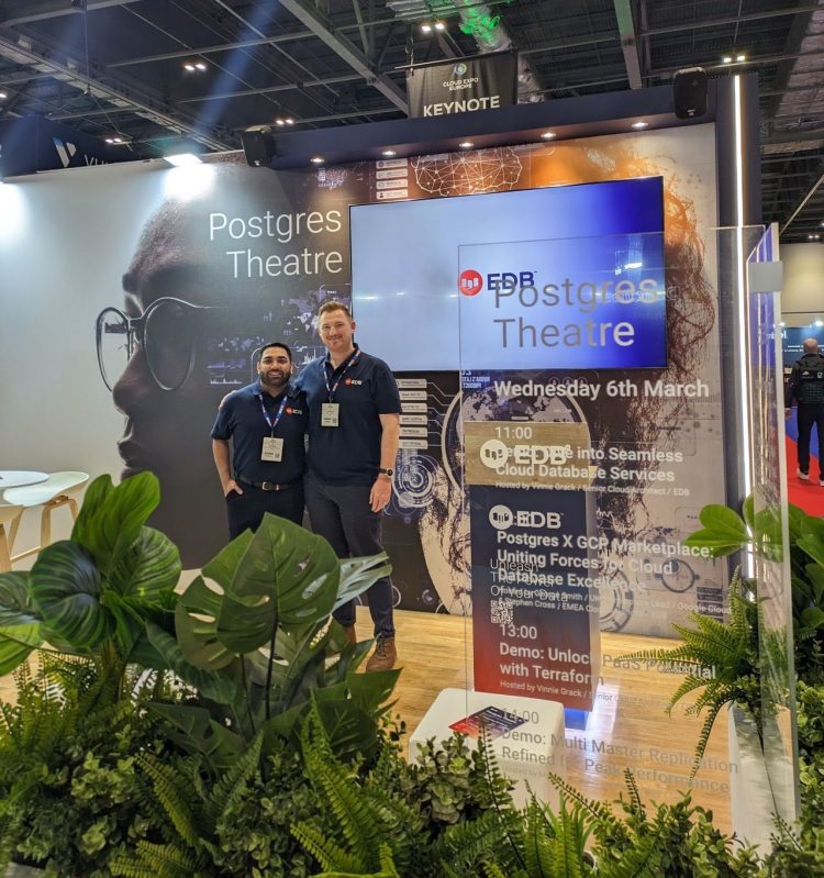 EDB custom exhibition stand London