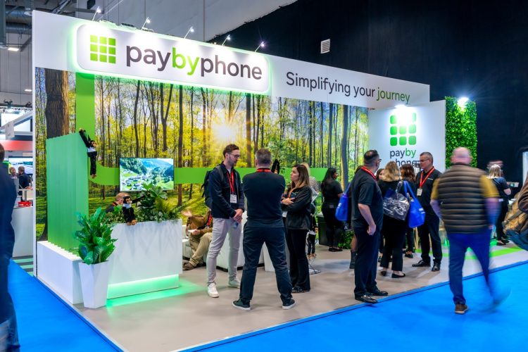 PayByPhone Sustainable Exhibition Stand