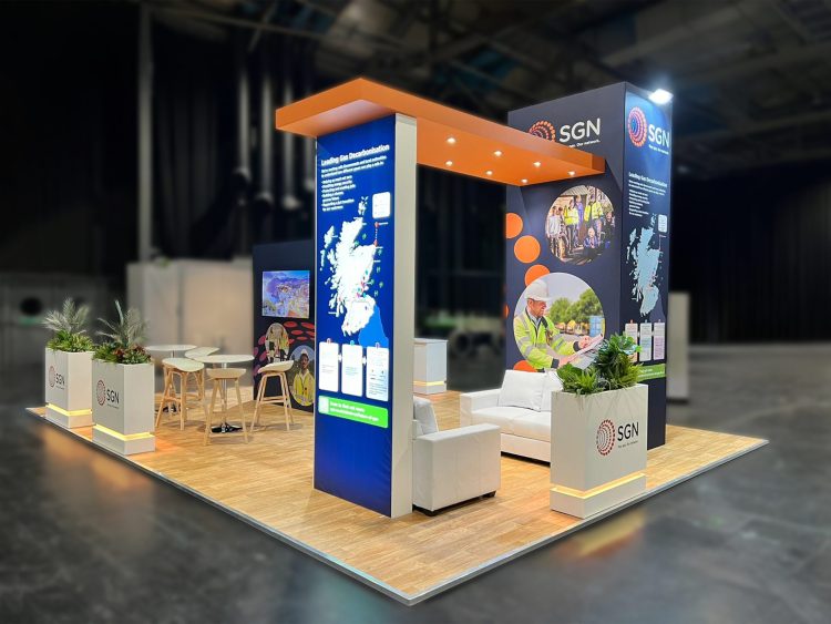 SGN Sustainable Custom Exhibition Stand