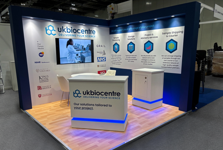 Hired exhibition stands UKbiocentre