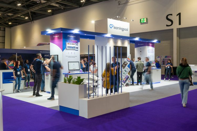Sustainable exhibition stands Learningpool