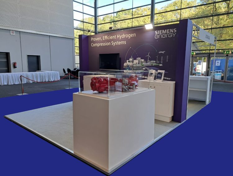 siemens energy hired exhibition stand