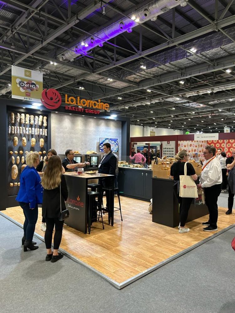 La Lorraine Bakery Custom exhibition stand