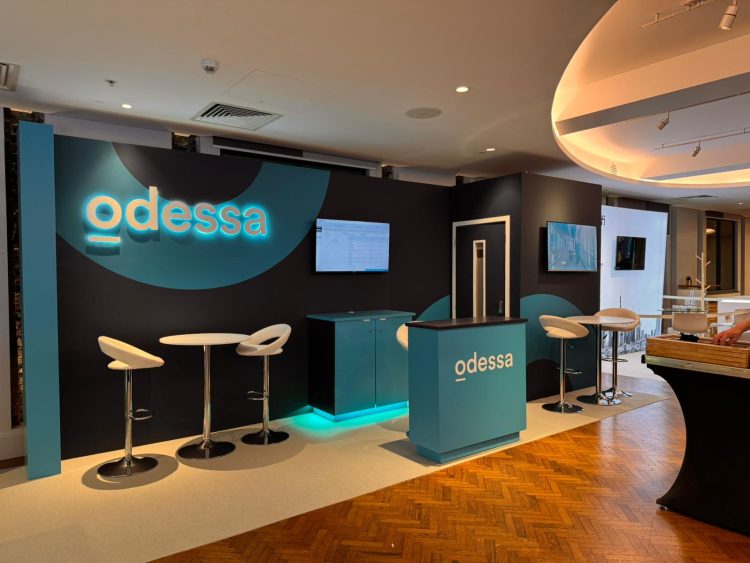 custom exhibition stand for Odessa