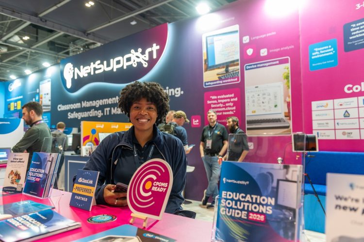 BETT exhibition stand for Netsupport