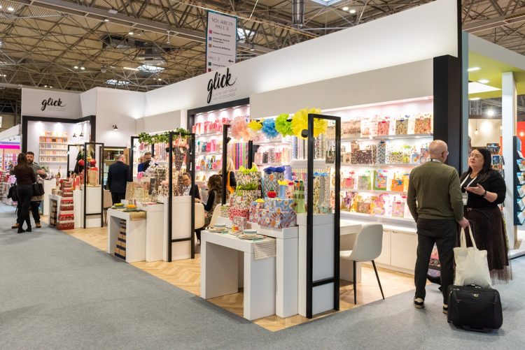 spring fair exhibition stand for glick
