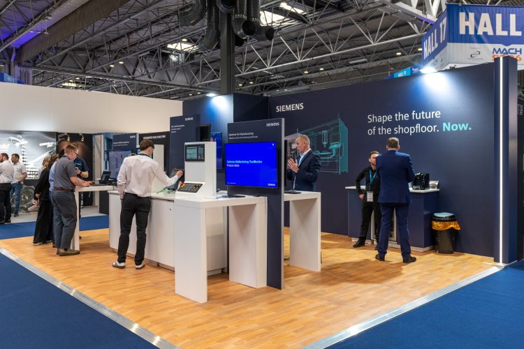 exhibition stand for siemens